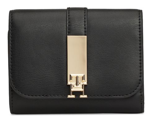 TOMMY HILFIGER TH Heritage Flap Wallet M Black