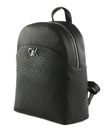 Calvin Klein Re-Lock Dome Backpack Mono Black Monogram Pu