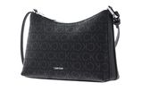 Calvin Klein CK Must Crossover Bag Black Monogram Pu