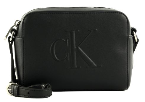 Calvin Klein CKJ Sculpted Camera Bag Deboss Black