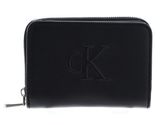 Calvin Klein CKJ Sculpted Zip Around Wallet Black Calvin Klein CKJ Sculpted Zip Around Wallet Black