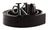 Calvin Klein CK Daily Leather Belt 3,5 cm W120 Dark Brown Calvin Klein CK Daily Leather Belt 3,5 cm W120 Dark Brown