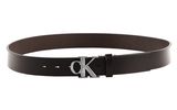 Calvin Klein CK Daily Leather Belt 3,5 cm W110 Dark Brown Calvin Klein CK Daily Leather Belt 3,5 cm W110 Dark Brown