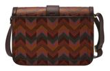 FOSSIL Zoey Flap Crossbody Bag Harlow Multi Print