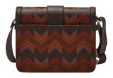 FOSSIL Zoey Flap Crossbody Bag Harlow Multi Print