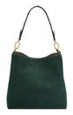 FOSSIL Jessie Bucket Bag Viridian Suede