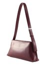 Calvin Klein EMBOSSED CALVIN Shoulder Bag Oxblood