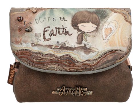 Anekke Core Coin Purse With Flap Multicolor