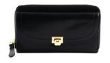 THE BRIDGE Federica Wallet Nero ORO THE BRIDGE Federica Wallet Nero ORO