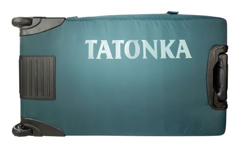 TATONKA Barrel Roller L Sage Green – Trolley Robusto 80L In Telone Con Ruote E Spallacci Rimovibili - 2