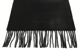Calvin Klein Classic Wool Heavy Weight Scarf CK Black