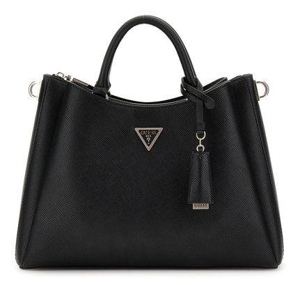 GUESS Eco Gloriana Girlfriend Satchel Black