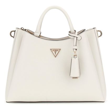 GUESS Eco Gloriana Girlfriend Satchel Stone