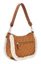GUESS Davika Hobo Bag Cognac GUESS Davika Hobo Bag Cognac