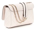 GUESS Eco Carly Convertible Xbody Flap Bag Stone GUESS Eco Carly Convertible Xbody Flap Bag Stone