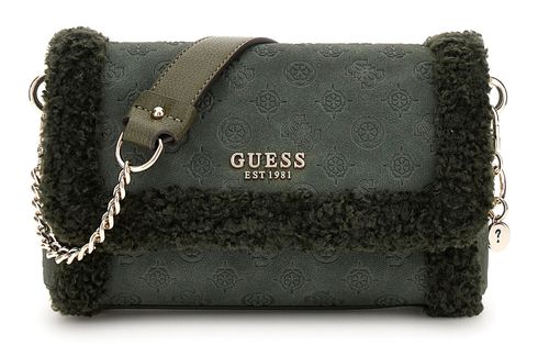 GUESS cross body bag Davika Flap Shoulder Bag Forest | Buy bags