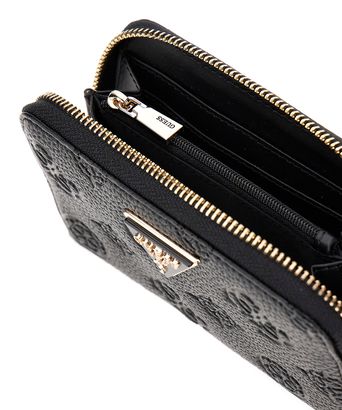 Portefeuille Guess Cresidia II SLG – Cuir Véritable, Format Compact, Protection RFID, Plusieurs Compartiments