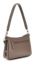 GUESS Daryna Top Zip Shoulder Bag Dark Taupe GUESS Daryna Top Zip Shoulder Bag Dark Taupe