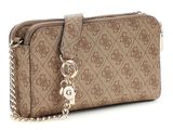 GUESS Eco Erica Status Crossbody Latte Logo