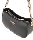 GUESS Evelune Top Zip Shoulder Bag Black