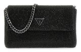 GUESS Zalina Mini Flap Clutch Black GUESS Zalina Mini Flap Clutch Black