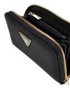 GUESS Eco Gemma SLG Medium Zip Around Wallet Black GUESS Eco Gemma SLG Medium Zip Around Wallet Black