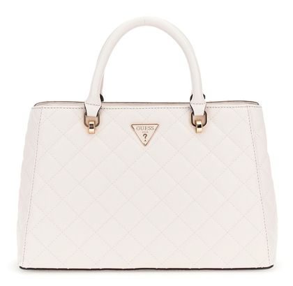 GUESS Eco Carly Girlfriend Satchel Stone