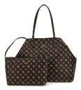 GUESS Eco Victtoria Large 2 In 1 Tote Brown GUESS Eco Victtoria Large 2 In 1 Tote Brown