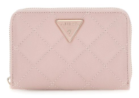 GUESS Eco Carly SLG Medium Zip Around Wallet Mauve