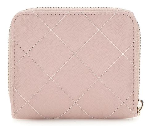 GUESS purse Eco Carly SLG Small Zip Around Wallet Mauve