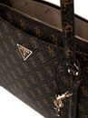 GUESS Eco Erica Elite Tote Bag Brown Logo