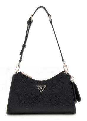 GUESS Cresidia Top Zip Shoulder Bag Black