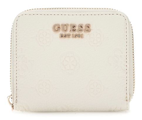 GUESS Cresidia SLG Zip Around Wallet S Bone