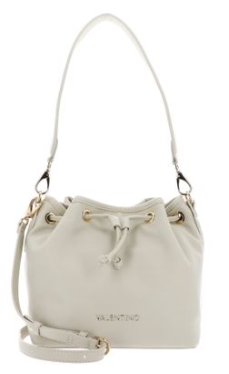 VALENTINO Brixton Bucket Bag Ecru