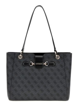 GUESS Nolana Noel Tote Coal Logo