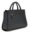 GUESS Nolana Girlfriend Satchel Coal Logo GUESS Nolana Girlfriend Satchel Coal Logo