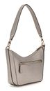 GUESS Eco Gloriana Top Zip Shoulder Bag Pewter