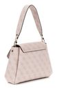 GUESS Sora Girlfriend Flap Shoulder Bag Dusty Rose Logo GUESS Sora Girlfriend Flap Shoulder Bag Dusty Rose Logo