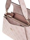GUESS Sora Girlfriend Flap Shoulder Bag Dusty Rose Logo GUESS Sora Girlfriend Flap Shoulder Bag Dusty Rose Logo