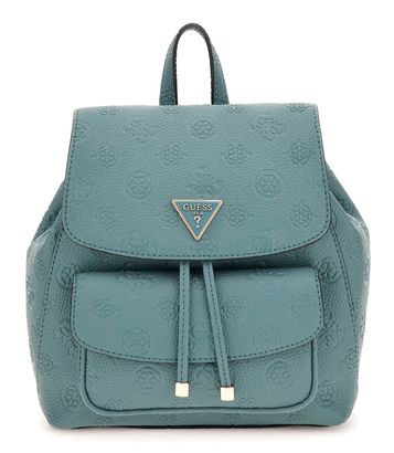 GUESS Cresidia Flap Backpack S Teal