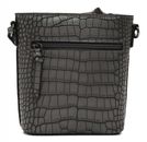 Tamaris Alessia Kroko Crossover Bag Darkgrey Tamaris Alessia Kroko Crossover Bag Darkgrey