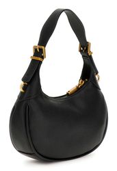 ショルダーバッグ・ポシェット Guess MALVA logo decorated crescent round mini hobo bag HO3A GUESS-Schultertasche-Malva-