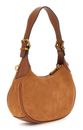 GUESS Malva Mini Hobo Bag Cognac