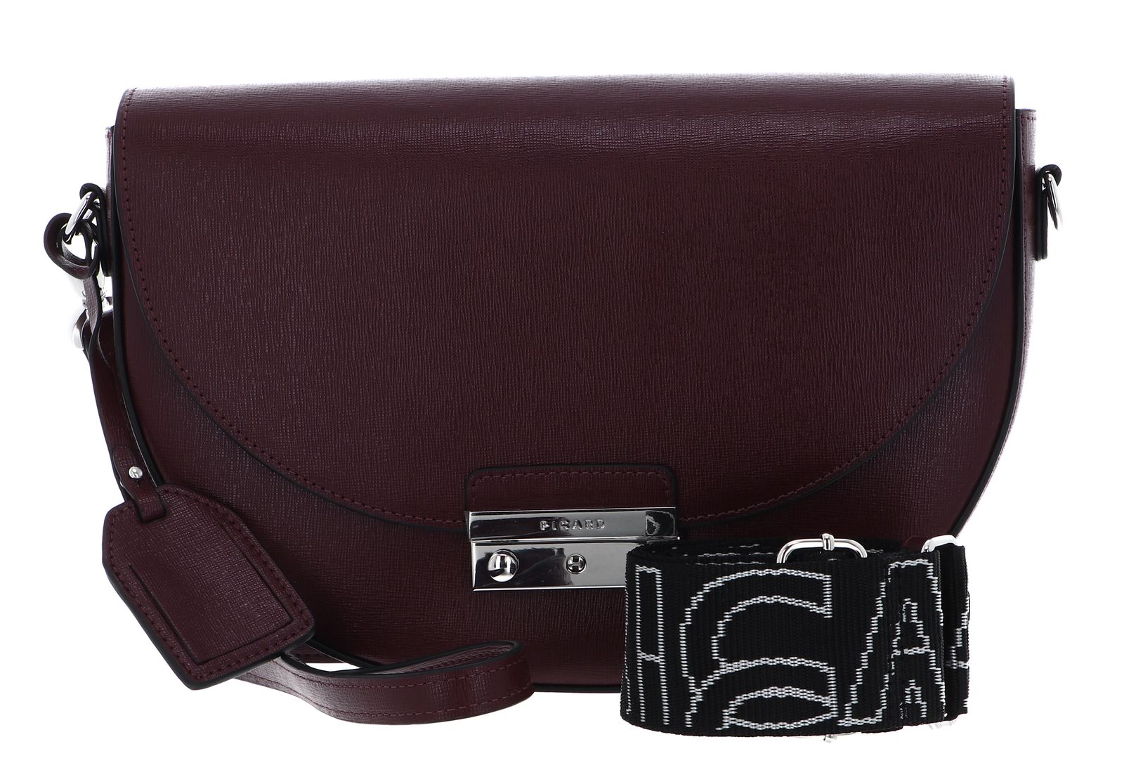 Picard Superstar Crossbody Bag Shark | Borsa A Tracolla In Pelle | Compatta 30x20x7,5 Cm | Moda Donna E Uomo | Artigianato Tedesco