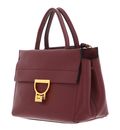 COCCINELLE Arlettis Handbag Grained Leather Brandy COCCINELLE Arlettis Handbag Grained Leather Brandy
