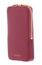 COCCINELLE Flor Hi-Tech Phone Bag Rosewood