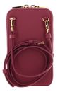COCCINELLE Flor Hi-Tech Phone Bag Rosewood