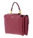 COCCINELLE Arlettis Signature Handbag Grained Leather Rosewood