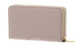 COCCINELLE Metallic Soft Wallet Grained Leather Rosette