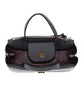 COCCINELLE Arlettis Handbag Grained Leather Grafite COCCINELLE Arlettis Handbag Grained Leather Grafite